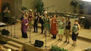 Shout Sister15 Anniversary Picnic,singing "Almost Home" by Mary Chapin Carpenter, 19Aug2017