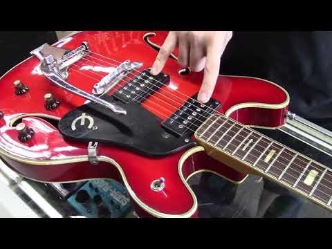 Vintage Epiphone EA-250 - Cherry - Made in Japan (MIJ) - Free Pro Setup image 26