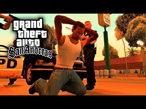 GTA sanandreas new mod and first mission gameplay video||