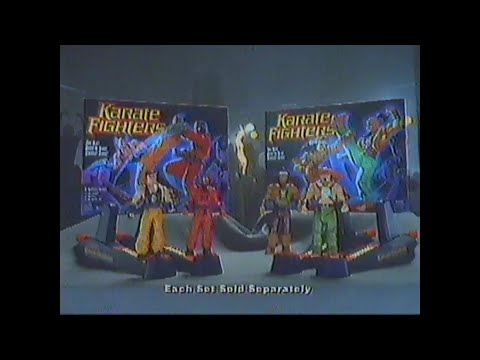 1996 Karate Fighters Milton Bradley Toy Commercial