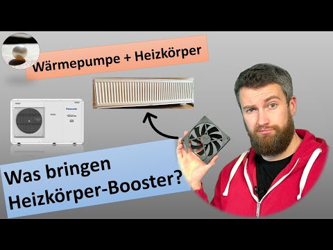 What are the benefits of radiator boosters? (Radiator amplifiers) - Heat pump with radiators