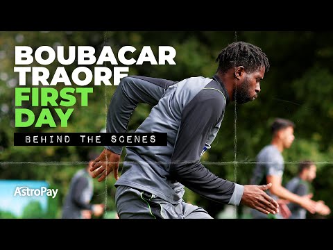 Boubacar Traore arrives at Wolves | The first look at our new signing in training