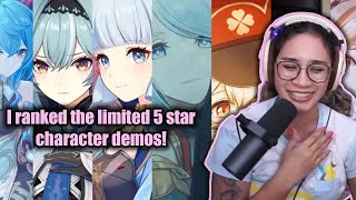 i ranked the Genshin Impact character demos | Lorie on Twitch