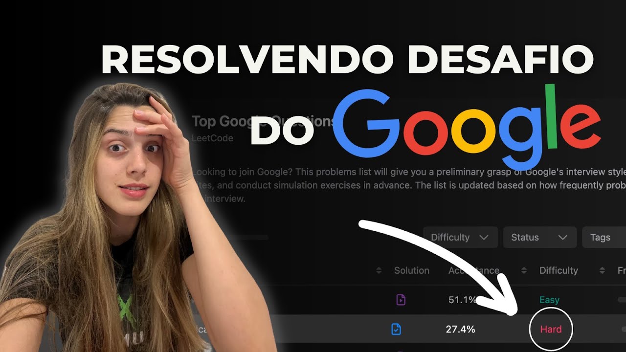 RESOLVENDO DESAFIO DE ALGORITMOS DO GOOGLE