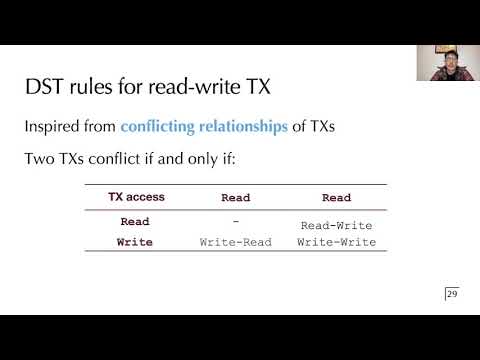 NSDI '21 - Unifying Timestamp with Transaction Ordering for MVCC with Decentralized Scalar Timestamp