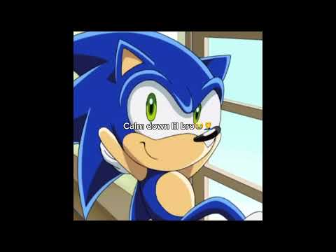 Why is bro blushing man #sonicmemes #sonicx #glaze #sonicthehedgehog