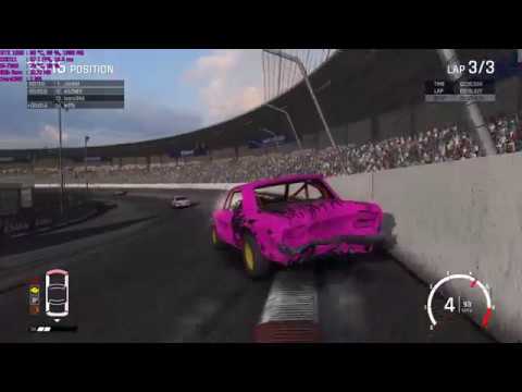 Next Car Game: Wreckfest Walkthrough Part 1 - "Regional Juniors - Natural Born Wreckers" (PC HD)