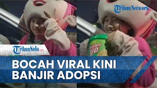 Videonya Viral, Bocah Cantik Berkostum Badut di Lampu Merah Banjir Tawaran Adopsi, Begini Kata Elin