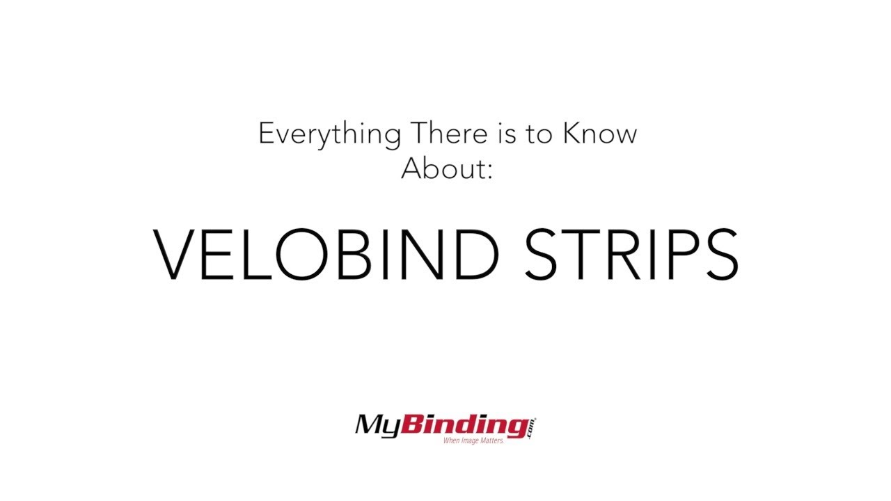 Velobind - Everything There is to Know