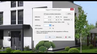 3D - Export Einstellungen