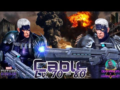 Marvel Future Fight-Cable lv70-80 comparison!WBL CLEARS! JT’s ABX SHOW ft @DeathproofMFF