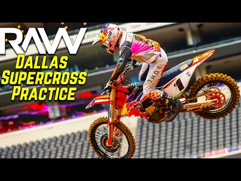 Dallas Supercross Practice RAW - Motocross Action Magazine