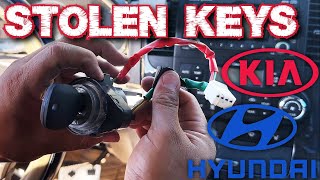 KIA STOLEN KEYS / REKEY LOCK CYLINDER IGNITION AND DOOR