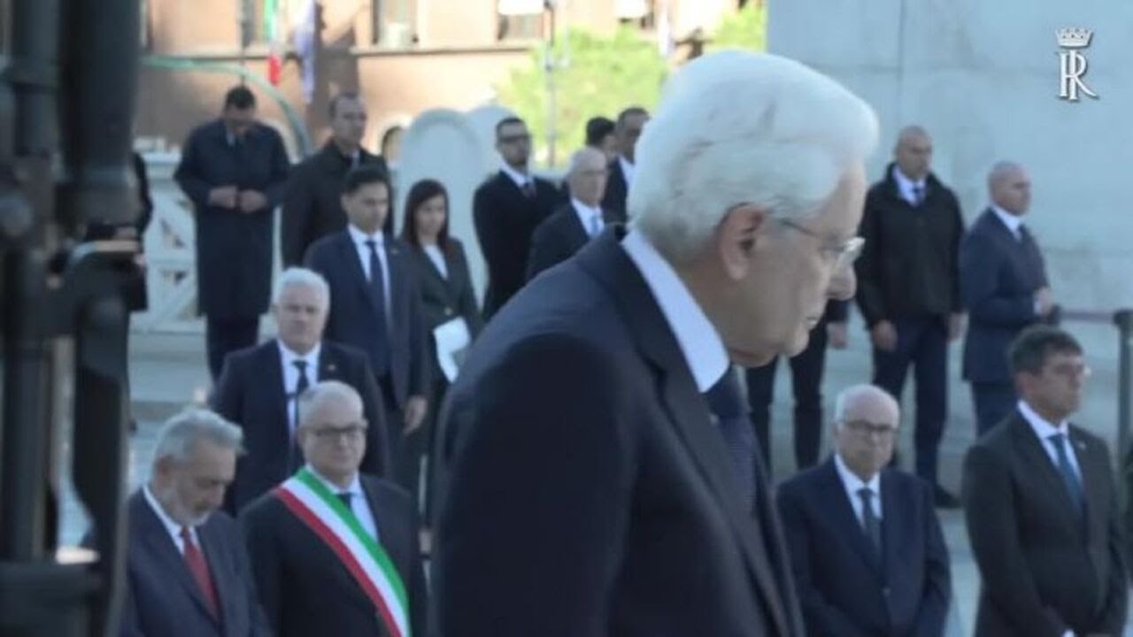 4 Novembre, la foto del reduce Ivo Castellucci che oggi compie 104 anni con il Presidente Mattarella