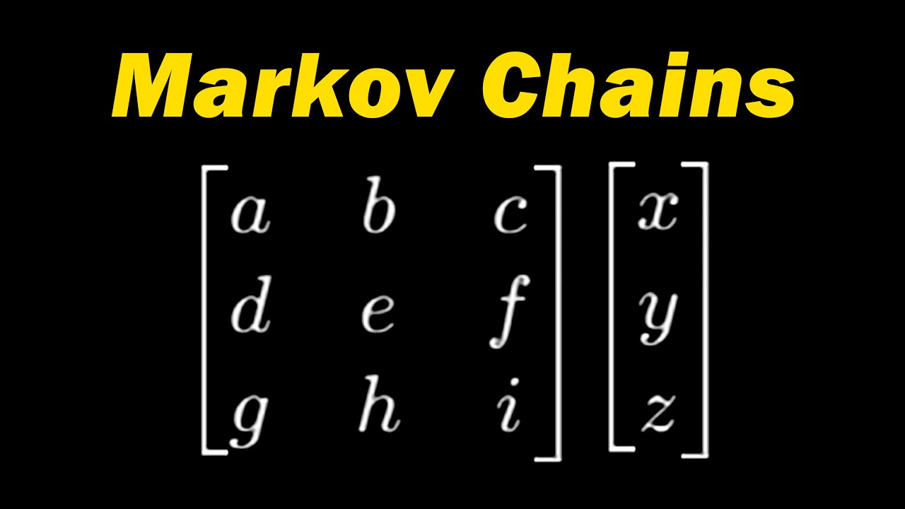 How Do Markov Chains Work? (Using Linear Algebra)