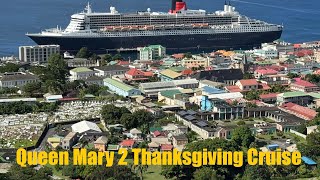 Cunard Queen Mary 2 Caribbean Cruise | Thanksgiving & Christmas | #cunard #cruise