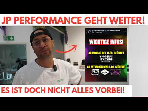 JP Performance geht weiter! Jean Pierre Kraemer eröffnet die Firmen wieder!