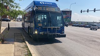 Pace Bus Ride 349 S Western To 79th/Western Pace 2017 Eldorado National Axess BRT CNG #17508