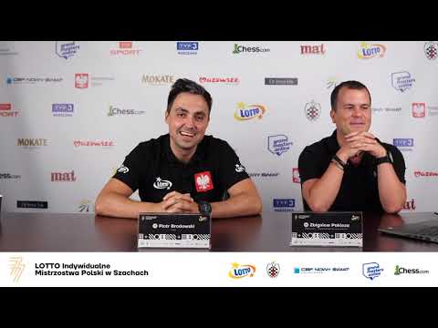 Dubbing w wykonaniu GM Zbigniew Paklezy i IM Piotra Brodowskiego