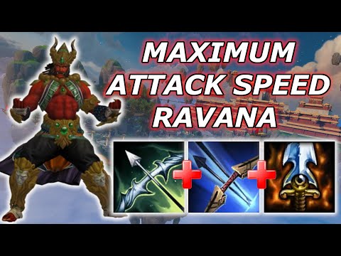MAX ATTACK SPEED RAVANA IS ACTUALLY GOOD? - Season 9 Masters Ranked 1v1 Duel - SMITE