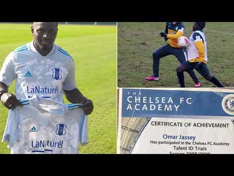 Footballer Omar Jassey (Waterman) speaks to GRTS