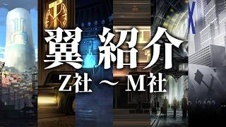 【Limbus Company】翼紹介 総集編① Z社～M社