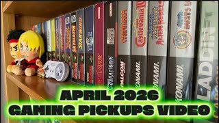 April 2026 #gaming pickups video #videogames #retrogaming #gamingchannel 