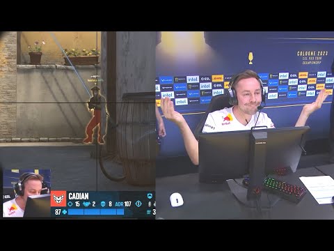 cadiaN dancing after ACE against Mongolz