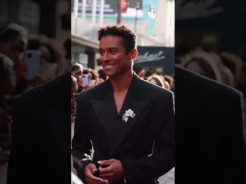 Jaafar Jackson at the Los Angeles premiere of Michael.