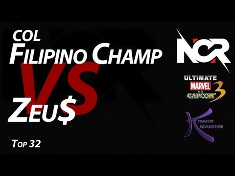 NCR11  UMvC3 T32 W1 - coL.Filipino Champ (MAG_DRD_PHO) vs Zeu$ (ZMC)