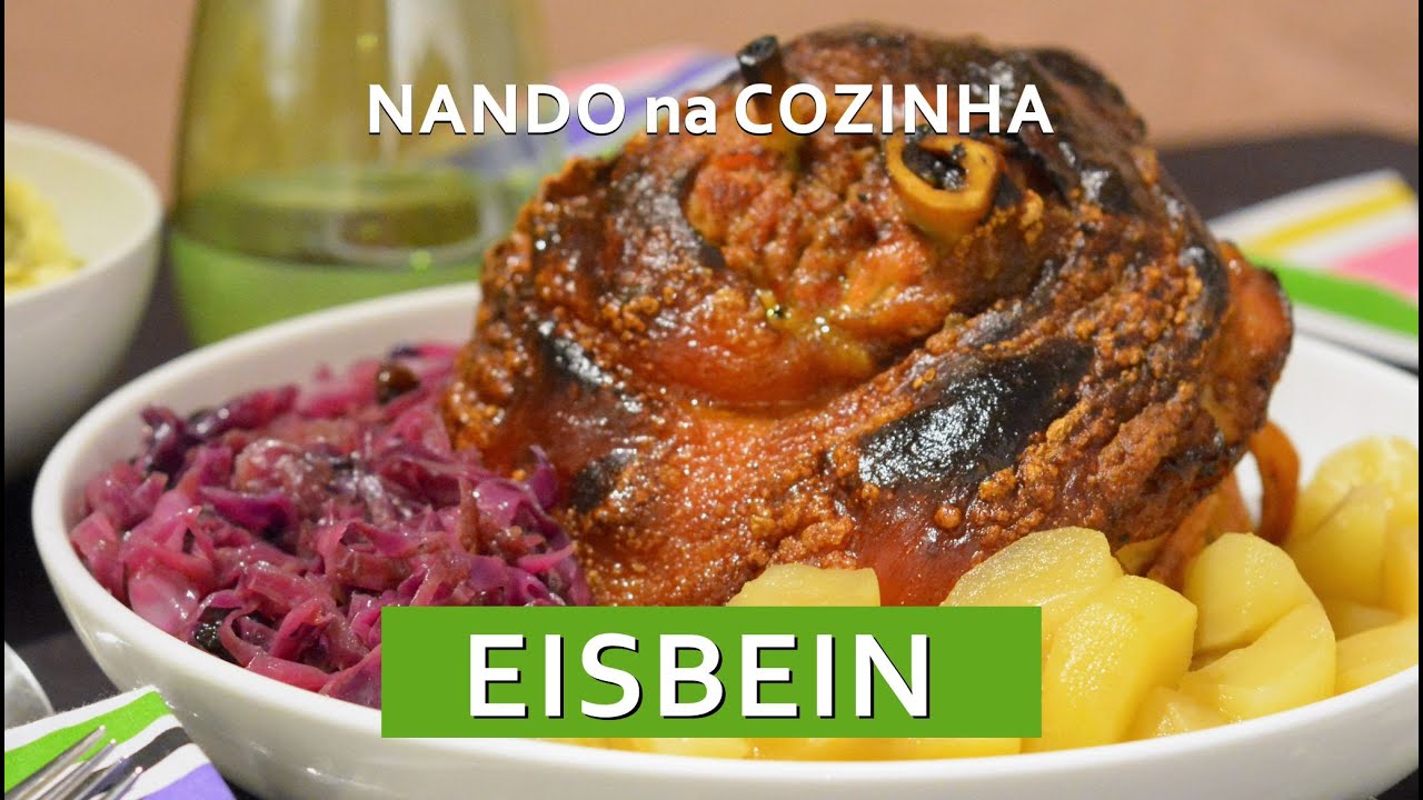 EISBEIN: o JOELHO de PORCO à moda alemã, com vários acompanhamentos deliciosos