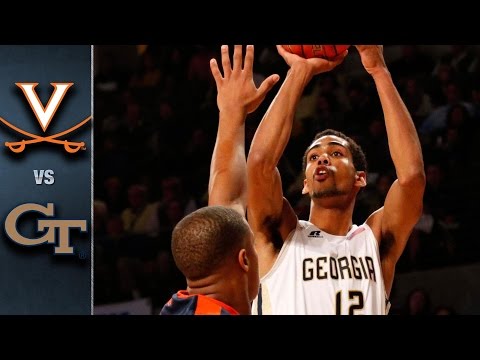 Virginia vs. Georgia Tech Basketball Highlights (2015-16)