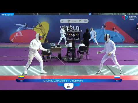 Sirius Epee 2022, ME Ind T64 Limardo Gascon VEN - Rudykh RUS
