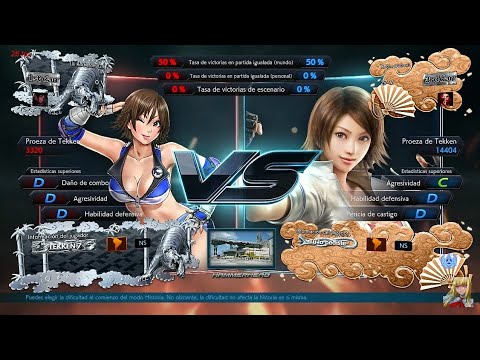 Asuka Kazama vs Asuka Kazama - TEKKEN 7 ( Uchiha x24 ) Gameplay PC