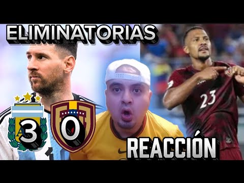 ✅🔥RECAP - ARGENTINA 3 VS 0 VENEZUELA CONMEBOL QUALIFIERS | REACTION