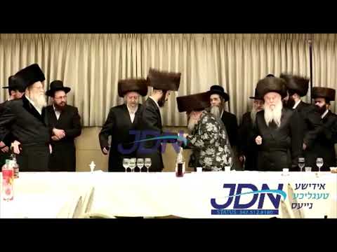 Viznitz Rebbe At Vasloi Modzitdz Sheva Brochos - Cheshvan 5782