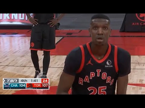 Toronto Raptors win | Lowry and Boucher takeover | Last 2 mins highlights