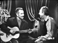 Charles Trenet et Georges Brassens 