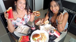 Trying McDonald's in Colombia