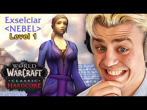 Papaplatte erstellt einen neuen Charakter und erklärt WoW Classic Hardcore