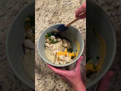 Homemade Crab Cakes with a Simple Side Salad