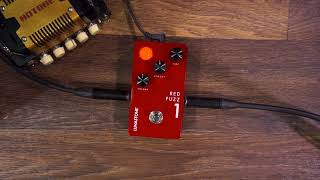 Video thumbnail for Luna Stone - Red Fuzz 1 (NAMM 2018 Pedal Demo Marathon) by Eric Merrow