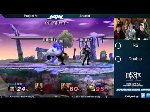 WDW - 2-25-15 - Ayy Lash/Haplostola vs. CCard/kamSAMneedah - Losers Round 2