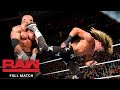 FULL MATCH Triple H Vs Dolph Ziggler Raw March 14 2016