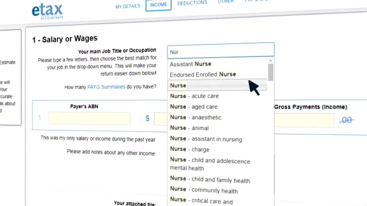 How To Use Etax (6 seconds)