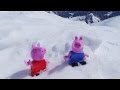 Свинка Пеппа и Джордж играют в снежки. Правила и подготовка игры: лепим и считаем ...