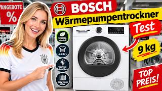 🟢🟢🟢 Bosch WQG243D41 Serie 6 Wärmepumpentrockner 9 kg