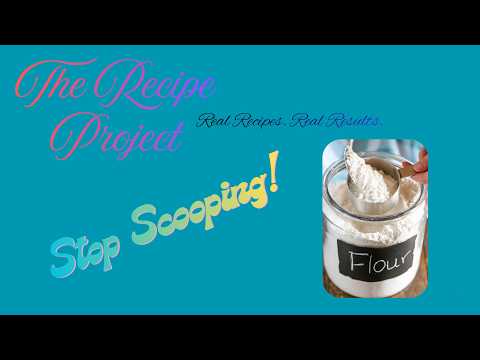 How to Measure Flour the Right Way