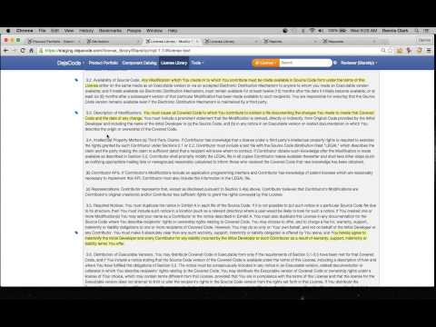 Managing your Open Source Software Components with DejaCode
