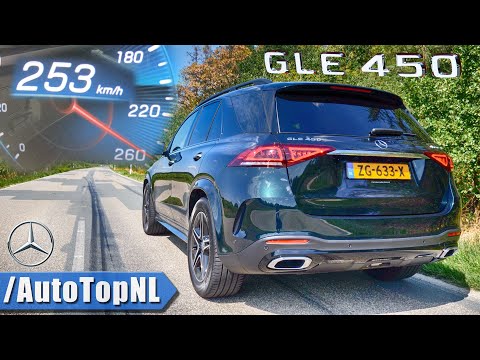 NEW! Mercedes GLE 450 0-253km/h ACCELERATION & TOP SPEED by AutoTopNL